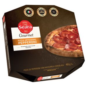 Pizza Seara Gourmet Pepperoni Congelada 450g