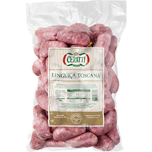 Linguiça Suína Ceratti Congelada