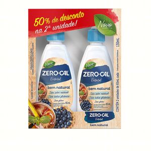 Adoçante Líquido Zero Cal Bem Natural Eritritol 65ml c/2 50% de Descontona 2°Unid