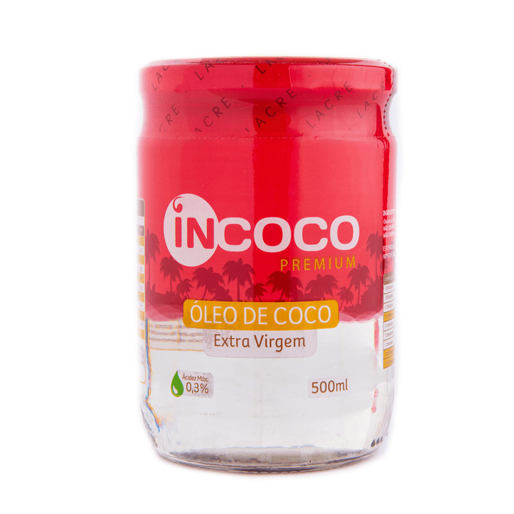 cocoページ Óleo de Coco Incoco Extra Virgem Manteiga 500ml | GBarbosa