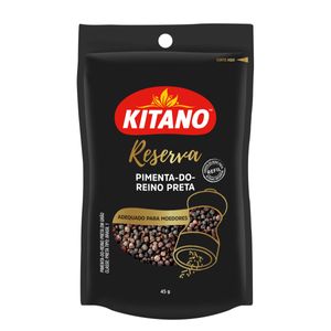 Pimenta-do-Reino Preta em Grãos Kitano Reserva Sachê 45g