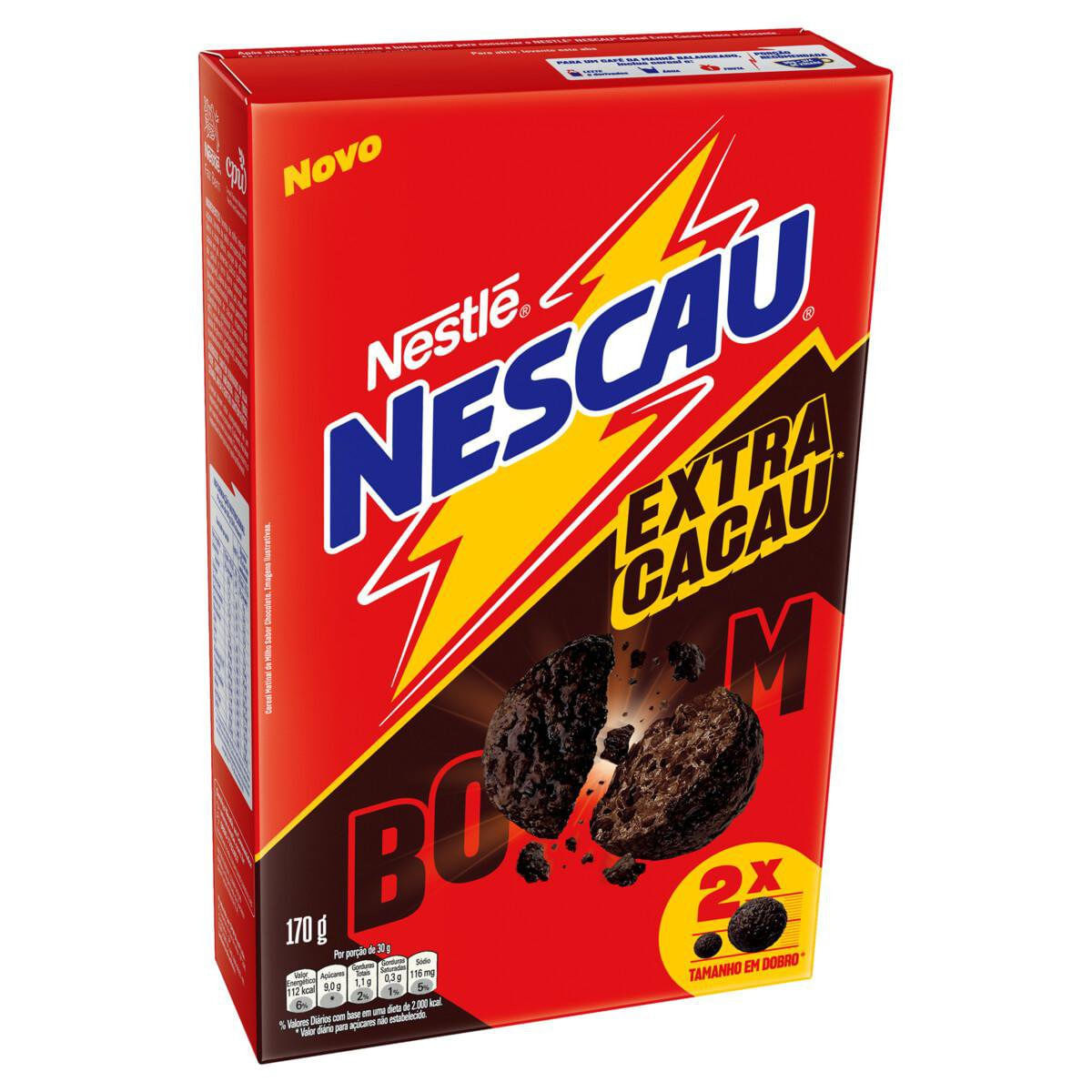 Bebida Láctea Uht Nescau Chocolate Frasco 270ml - Gbarbosa