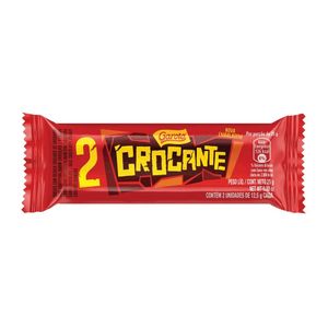 Chocolate Garoto Recheio Amendoim Crocante 25g c/ 2 Unid