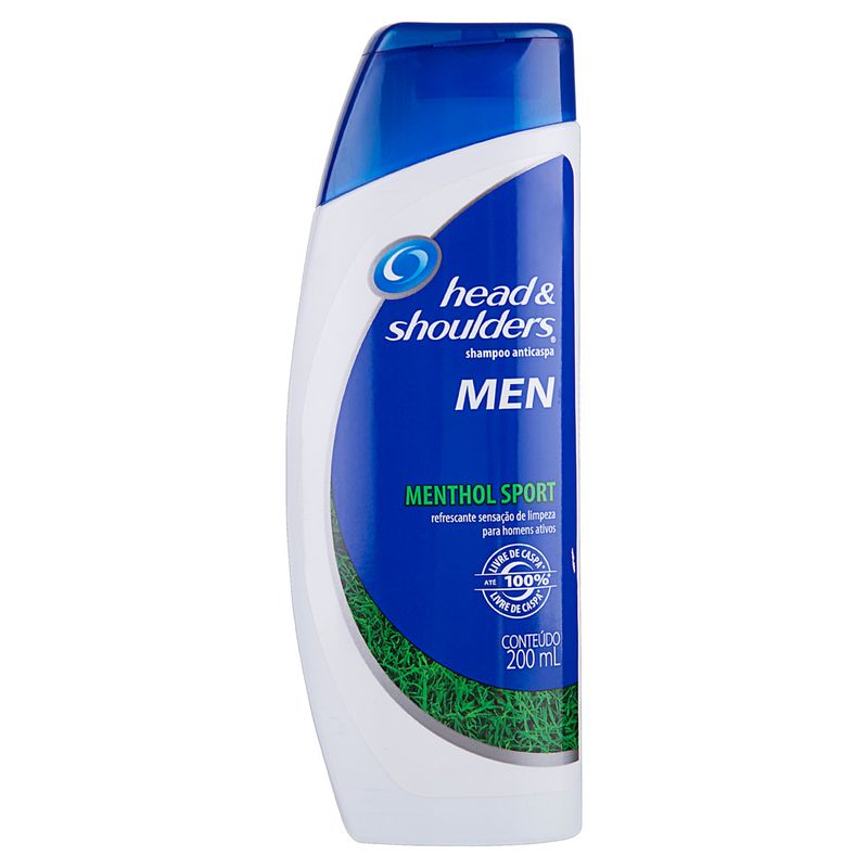 Shampoo Anticaspa Head & Shoulders Menta Sport 200ml | GBarbosa