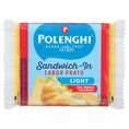 Queijo Processado Polenghi Sandwich-In Light Prato 144g