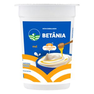 Iogurte Betânia Natural Integra c/ Mel 170g