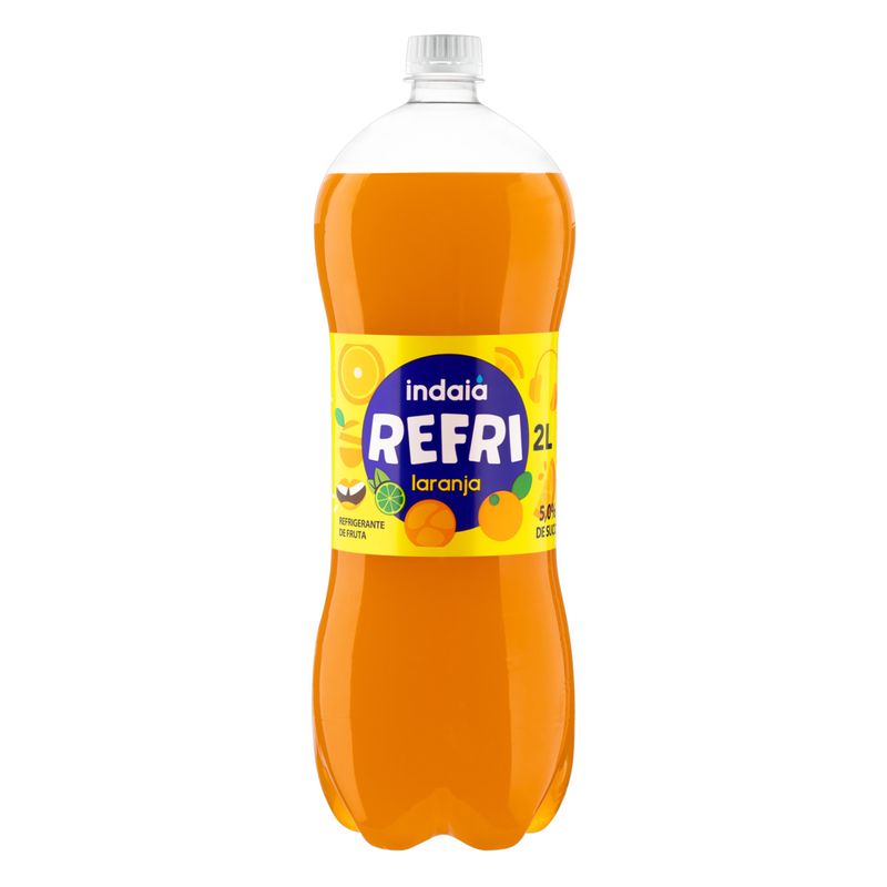 Refrigerante Indaiá Laranja Refri Pet 2l, Convencional