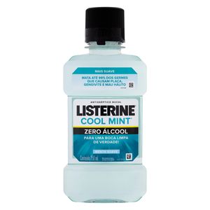 Enxaguante Bucal Antisséptico Listerine Zero Álcool Menta Suave 250ml