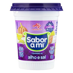 Tempero Completo Sabor A Mi Alho e Sal Pote 300g