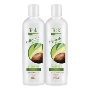 Kit Tok Shampoo + Condicionador Abacate 300ml Cada