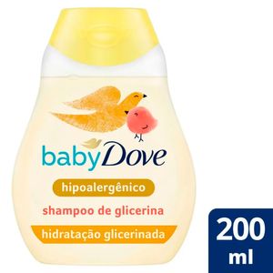 Shampoo Dove Baby Hidratação Glicerinada Frasco 200ml