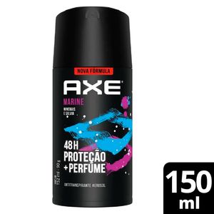 Desodorante Antitranspirante Aerossol Axe Marine 90g