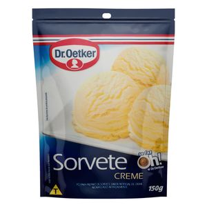 Sorvete em Pó Dr.Oetker Creme 150g