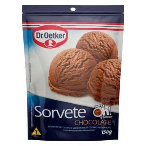 Sorvete em Pó Dr.Oetker Chocolate 150g