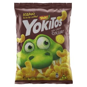 Salgadinho de Milho Yoki Yokitos Lua Queijo Pacote 45g
