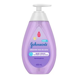 Sabonete Líquido Johnsons Baby da Cabeça aos Pés Hora do Sono 400ml