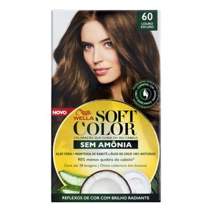 Coloração Wella Soft Color s/ Amônia 60 Rubio Escuro