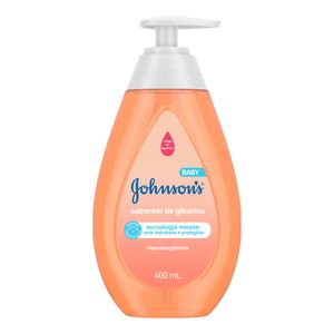 Sabonete Líquido Johnsons Baby Glicerina da Cabeça aos Pés 400ml