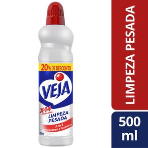 Limpador Veja para Limpeza Pesada Cloro Ativo Embalagem Econômica 500ml