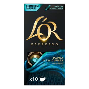 Café em Cápsula Lor Espresso Torrado e Moído Papua 52g com 10 Unid