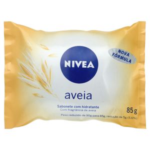 Sabonete em Barra Nivea Hidratante Aveia Flow Pack 85g