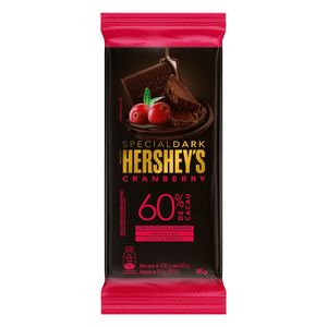 Chocolate Hersheys Special Dark Amargo 60% Cacau Cramberry 85g