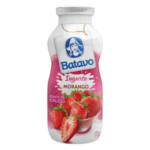Iogurte Parcialmente Desnatado Batavo Morango 170g