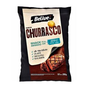 Snack Belive s/ Glúten Churrasco 35g