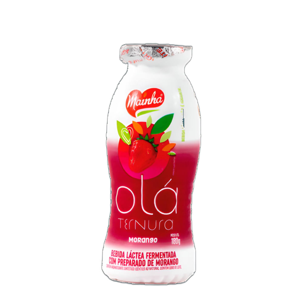 Bebida Láctea Mainha Fermentada Morango 180g | GBarbosa