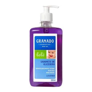 Sabonete Líquido Granado Bebê Lavanda Frasco 500ml
