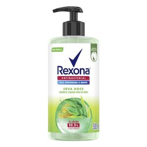 Sabonete Líquido Rexona Antibacterial p/ Mãos Erva-Doce Frasco 500ml