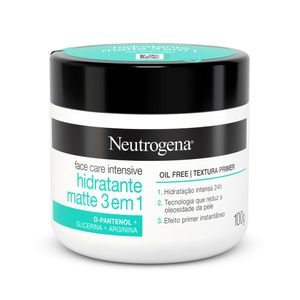 Creme Facial Neutrogena Hidratante Efeito Matte Pote 100g