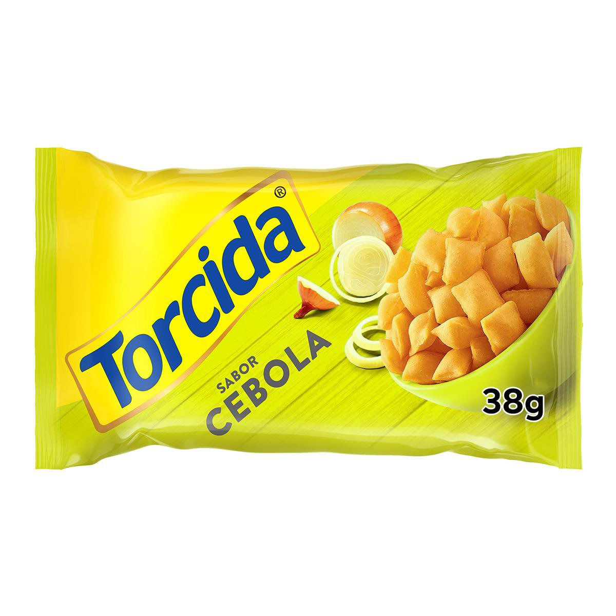 Salgadinho de Trigo Torcida Churrasco Pacote 38g, Salgadinhos