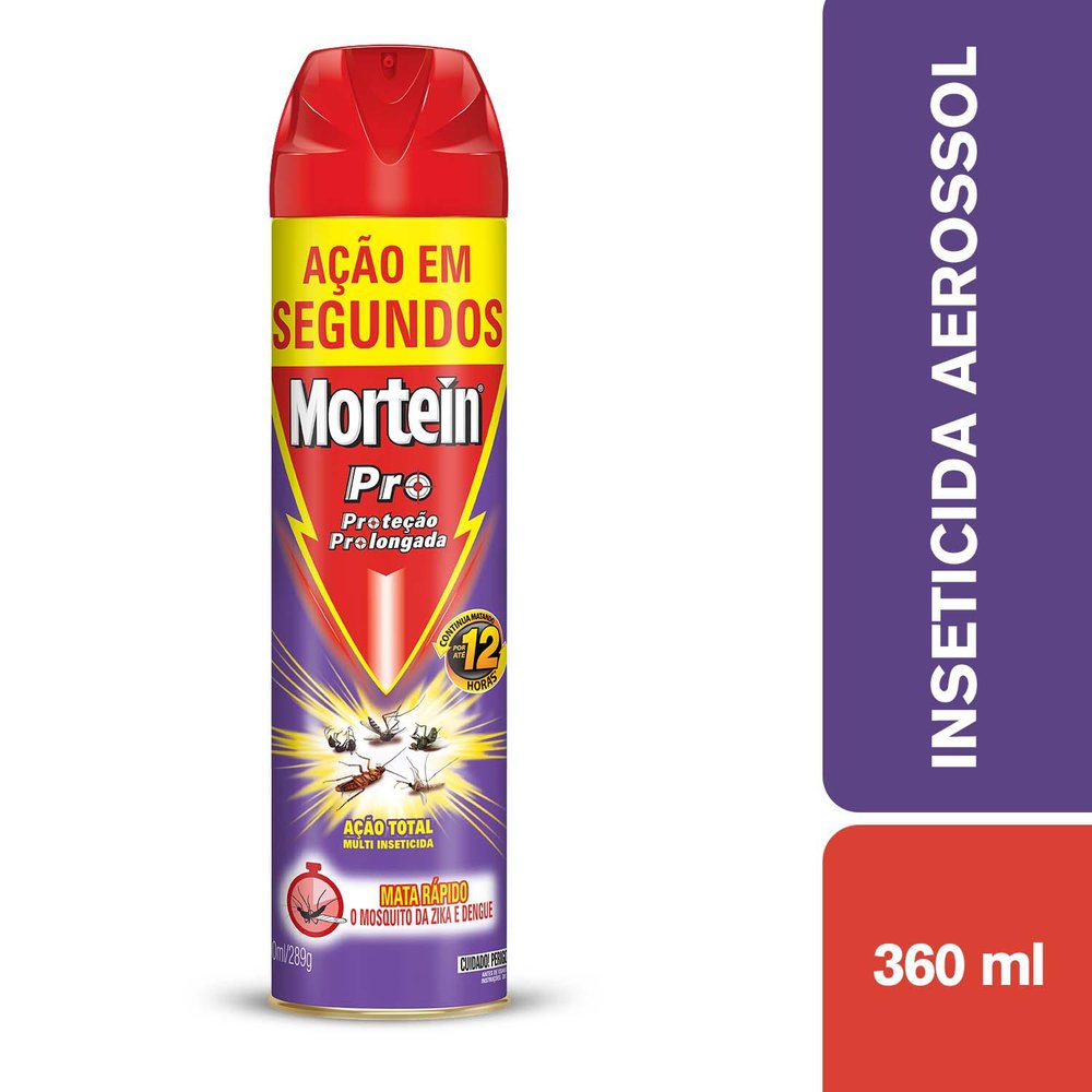 Multi Inseticida Aerossol Mortein Pro Ação Total Frasco 360ml | GBarbosa