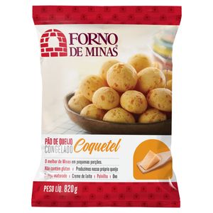 Pão de Queijo Forno de Minas Coquetel Congelado 820g