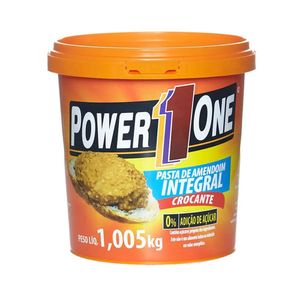 Pasta de Amendoim Power One com Pedaços Crocantes 1.005Kg
