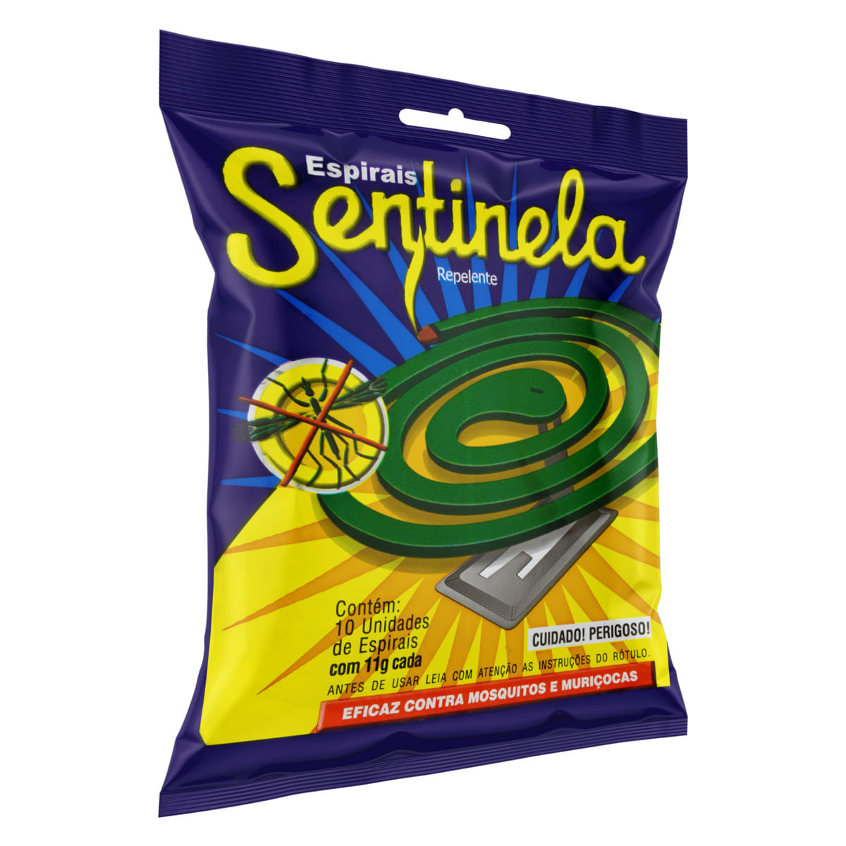 Repelente Espiral Sentinela c/ 10 Unid | GBarbosa