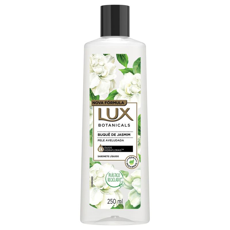 Sabonete Líquido Lux Botanicals Buquê de Jasmim 250ml, Sabonete