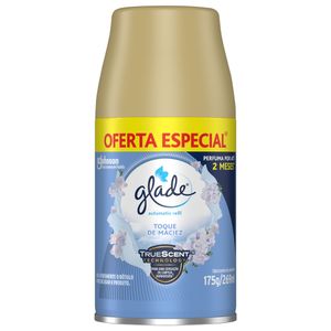 Purificador de Ar Glade Automátic Toque de Maciez Refil 269ml Oferta Especial