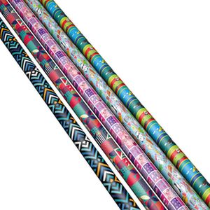 Papel de Presente Casual Gala Sortidos 64cm x 955cm c/ 1 Folha