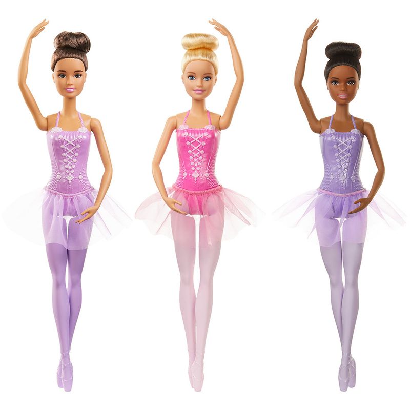 Boneca Barbie Eu Quero Ser Bailarina Morena Da Mattel Gjl58 - Boneca Barbie  - Magazine Luiza