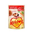 Alimento p/ Cães Keldog Adultos Carne c/ Ervilha e Cenoura ao Molho Sachê 100g