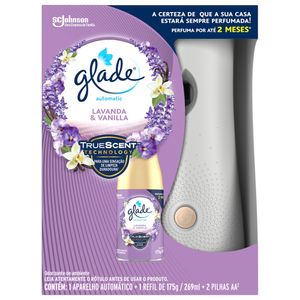 Desodorizador de Ambiente Glade Lavanda & Vanilla Automatic Caixa 260ml