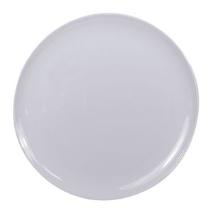 Prato Krea Melamina Branco 28cm Mb08660