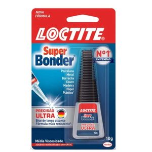 Cola Super Bonder Precisao Ultra Instantânea 10g