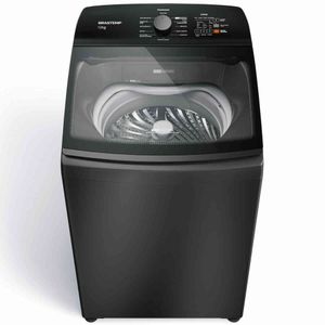 Lavadora Brastemp BWK12B9ANA Tira Manchas Advanced 12Kg Cinza 127V