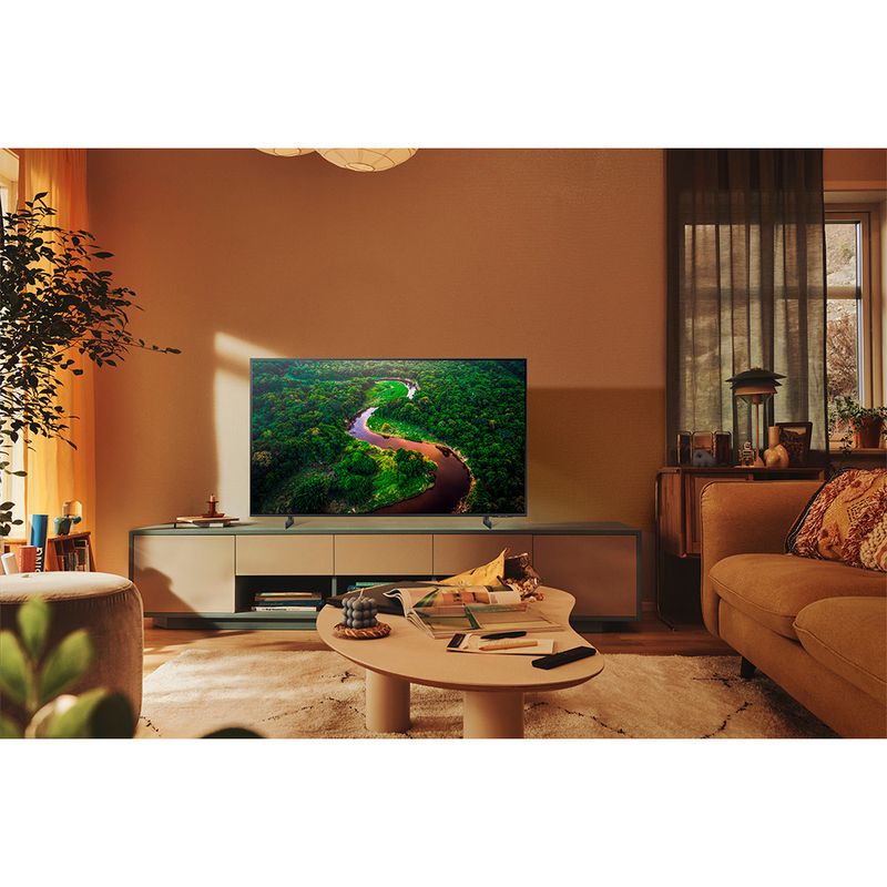 Smart Tv Led 75 Polegadas Samsung 75CU8000 Ghub 4K | Tv | Gbarbosa