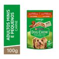 Alimento p/ Cães Purina Dog Chow ExtraLife Adultos Raças Minis e Pequenas Carne Sachê 100g