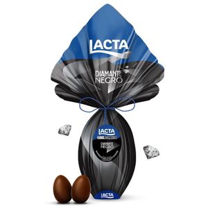 Ovo de Páscoa Lacta Diamante Negro 320g
