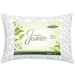 Travesseiro Ortobom Jasmim Fibra Floral